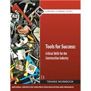 Tools for Success Workbook by NCCER, 9780136106494