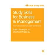 Study Skills for Business & Management by Tissington, Patrick; Orthodoxou, Christos, 9781446266496
