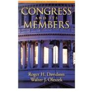 Congress and Its Members by Davidson, Roger H.; Oleszek, Walter J., 9781568026497