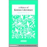A History of Korean Literature by Lee, Peter H., 9780511056499
