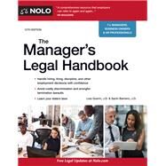 The Manager's Legal Handbook by Guerin, Lisa; Barreiro, Sachi, 9781413326499
