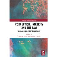 Corruption, Integrity and the Law by Ryder, Nicholas; Pasculli, Lorenzo, 9780367186500