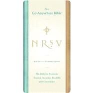 Holy Bible: New Revised Standard Version, Tan/ Teal, Go-anywhere by Harper Collins Publishers, 9780061236501