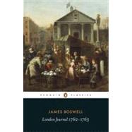 London Journal 1762-1763 by Boswell, James; Turnbull, Gordon; Turnbull, Gordon, 9780140436501