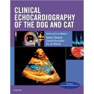 Clinical Echocardiography of the Dog and Cat by de Madron, Eric, 9780323316507