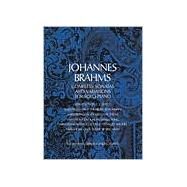 Complete Sonatas and Variations for Solo Piano by Brahms, Johannes, 9780486226507