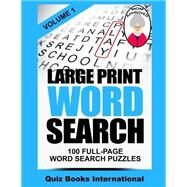 Large Print Word Search by Edwards, Mike, 9781502336507