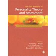 The SAGE Handbook of Personality Theory and Assessment; Personality Theories and Models (Volume 1) by Gregory J Boyle, 9781412946513
