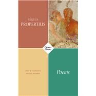 Poems by Propertius, Sextus; Worsnip, Patrick, 9781784106515