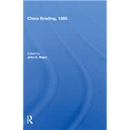China Briefing, 1985 by Major, John S., 9780367006518