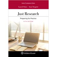 Just Research Preparing for Practice by Oates, Laurel Currie; Enquist, Anne, 9781454886518