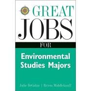 Great Jobs for Environmental Studies Majors by DEGALAN JULIE, 9780658016523