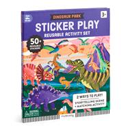 Dinosaur Park Sticker Play Reusable Activity Set by Mudpuppy, 9780735386525