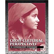 Cross-Cultural Perspectives in Introductory Psychology (with InfoTrac) by Price, William F.; Crapo, Richley H., 9780534546533