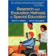 Research and Evaluation Methods in Special Education by Donna M. Mertens, 9780761946533