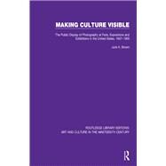 Making Culture Visible: The Public Display of Photography at Fairs, Expositions and Exhibitions in the United States, 1847-1900 by Brown; Julie K, 9781138386549