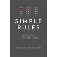Simple Rules by Eisenhardt, Kathy; Sull, Donald, 9781444796551