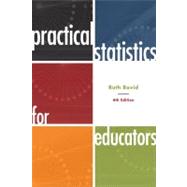 Practical Statistics for Educators by Ravid, Ruth, 9781442206557
