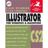 Illustrator CS2 for Windows and Macintosh Visual QuickStart Guide by Weinmann, Elaine; Lourekas, Peter, 9780321336569