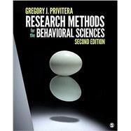 Research Methods for the Behavioral Sciences by Privitera, Gregory J., 9781506326573