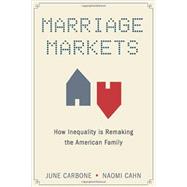 Marriage Markets How Inequality is Remaking the American Family by Carbone, June; Cahn, Naomi, 9780199916580