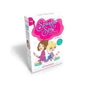 The Sparkle Spa Shimmering Collection Books 1-4 (Glittery nail stickers inside!) (Boxed Set) All That Glitters; Purple Nails and Puppy Tails; Makeover Magic; True Colors by Santopolo, Jill, 9781481416580