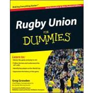 Rugby Union for Dummies: Australian and New Zealand Edition by Growden, Greg; Deans, Robbie, 9780730376583