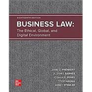 Loose Leaf for Business Law by Prenkert, Jamie Darin; Barnes, A. James; Perry, Joshua; Haugh, Todd; Stemler, Abbey, 9781264296583