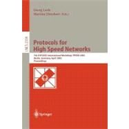 Protocols for High Speed Networks: 7th Ifip/IEEE International Workshop, Pfhsn 2002, Berlin, Germany, April 22-24, 2002 : Proceedings by Carle, Georg; Zitterbart, Martina, 9783540436584