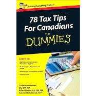 78 Tax Tips for Canadians for Dummies by Henderson, Christie; Quinlan, Brian; Schultz, Suzanne, 9780470676585