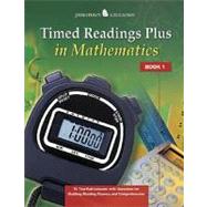 Timed Readings Plus in Mathematics : Book 1 by Glencoe;McGraw-Hill; Jamestown Education, 9780078726590