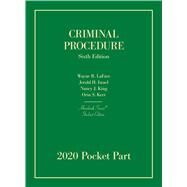 Criminal Procedure, 6th, Student Edition, 2020 Pocket Part (Hornbook Series) by LaFave, Wayne R.; Israel, Jerold H.; King, Nancy J.; Kerr, Orin S., 9781647086602