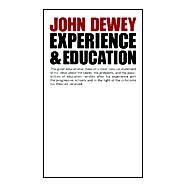 Experience and Education by John Dewey, 9780020136606