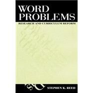 Word Problems by Reed, Stephen K., 9780805826616