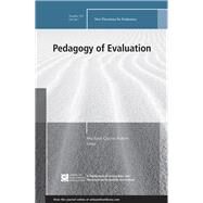 Pedagogy of Evaluation by Patton, Michael Quinn, 9781119466628
