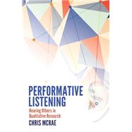 Performative Listening by McRae, Chris, 9781433126628