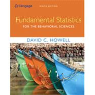 Bundle: Fundamental Statistics for the Behavioral Sciences, Loose-leaf Version, 9th + MindTap Psychology, 1 term (6 months) Printed Access Card by Howell, David, 9781337366632
