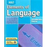 Elements of Language by Hobbs, Renee; Irwin; Odell, Lee; Vacca, Richard; Warriner, John E., 9780030686634