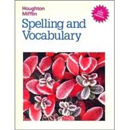 Spelling and Vocabulary by Templeton, Shane, 9780395626634