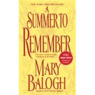 A Summer to Remember A Bedwyn Family Novel by BALOGH, MARY, 9780440236634