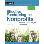 Effective Fundraising for Nonprofits by Bray, Ilona, 9781413326635