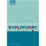 Selwyn's Law of Employment by Emir, Astra, 9780198836636
