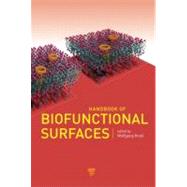 Handbook of Biofunctional Surfaces by Knoll; Wolfgang, 9789814316637