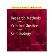 Research Methods for Criminal Justice and Criminology (with InfoTrac) by Maxfield, Michael G.; Babbie, Earl R., 9780534516642