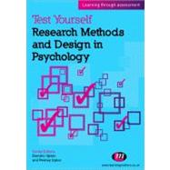 Test Yourself: Research Methods and Design in Psychology; Learning through assessment by Penney Upton, 9780857256652