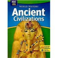 World History, Grades 6-8 Ancient Civilizations by Holt Mcdougal; Shek, Richard, 9780030936654