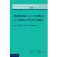 Mathematical Models in Contact Mechanics by Sofonea, Mircea; Matei, Andaluzia, 9781107606654