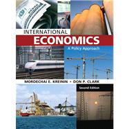 International Economics A Policy Approach by Kreinin, Mordechai E.; Clark, Don P., 9781269206655
