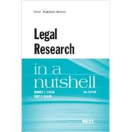 Legal Research in a Nutshell by Cohen, Morris L.; Olson, Kent C., 9780314286659