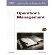 Automotive Service Management: Operations Management by Schneider, Mitch, 9781401826659